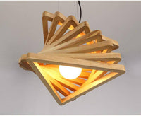Lustre en bois FruitTriangles