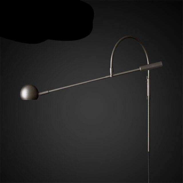 Applique murale LED dorée Shake