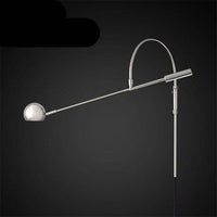 Applique murale LED dorée Shake