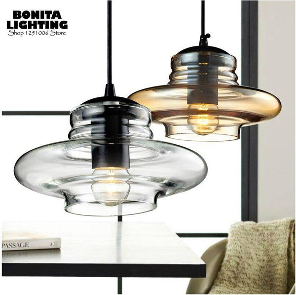 Suspension design en verre Screw Round
