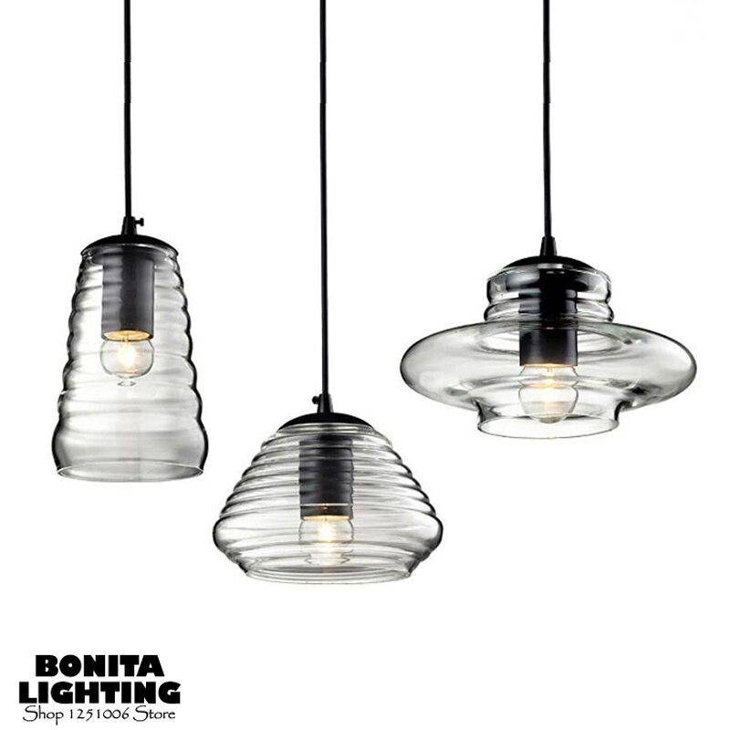 Suspension design en verre Screw Round