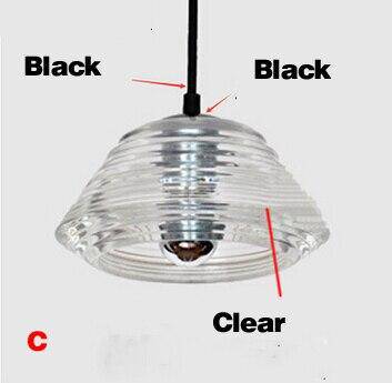 Suspension design en verre Screw Round