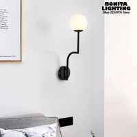 Applique murale LED dorée Rétro-Chic
