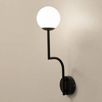 Applique murale LED dorée Rétro-Chic