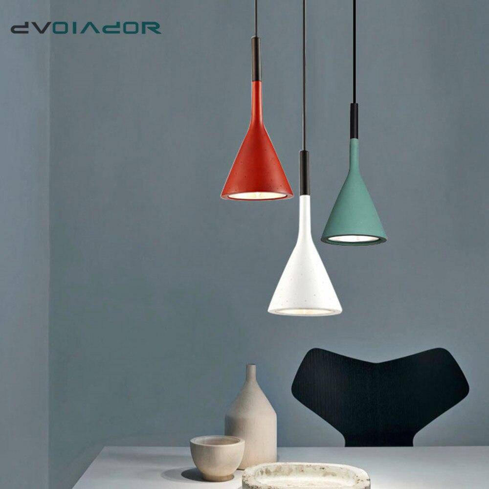 Suspension LED Conique Colorée
