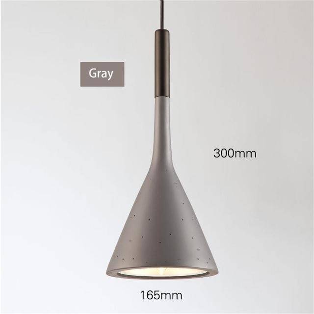 Suspension LED Conique Colorée