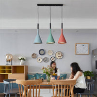 Suspension LED Conique Colorée