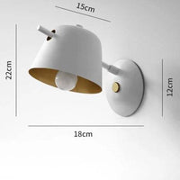 Applique murale LED en métal orientable, WallBeam.