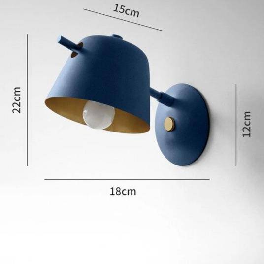 Applique murale LED en métal orientable, WallBeam.