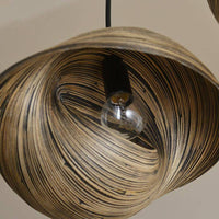 Suspension coquillage bambou chic