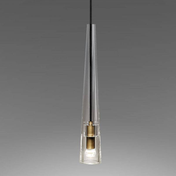 Suspension Luxury en cristal avec LED