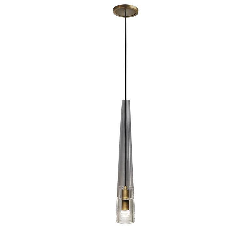 Suspension Luxury en cristal avec LED