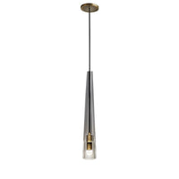 Suspension Luxury en cristal avec LED