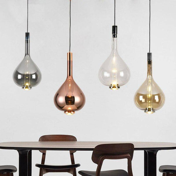 Suspension Chic pour Bouteilles en Verre ou Chromée.