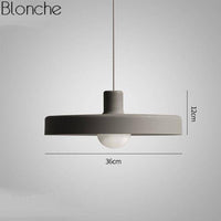 Suspension LED Loft en métal coloré