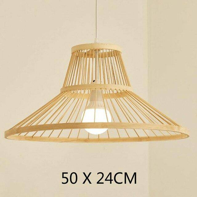 Suspension Geometric en bambou.