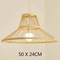 Suspension Geometric en bambou.