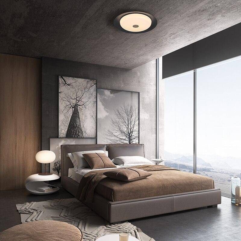 Plafonnier LED Design Noir - Light Disc