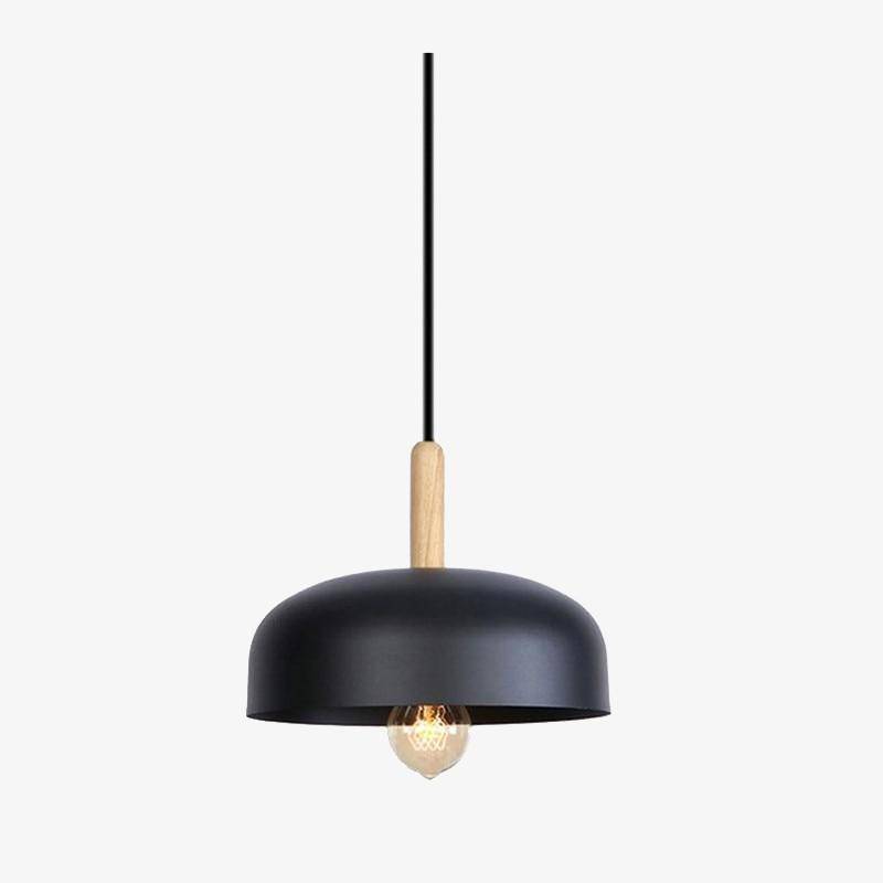 Suspension LED Loft en métal avec abat-jour arrondi