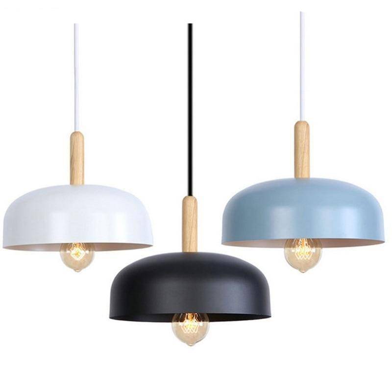 Suspension LED Loft en métal avec abat-jour arrondi