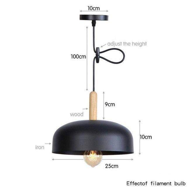 Suspension LED Loft en métal avec abat-jour arrondi