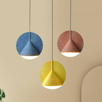 Suspension LED Creative Color Disk.