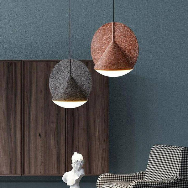 Suspension LED Creative Color Disk.