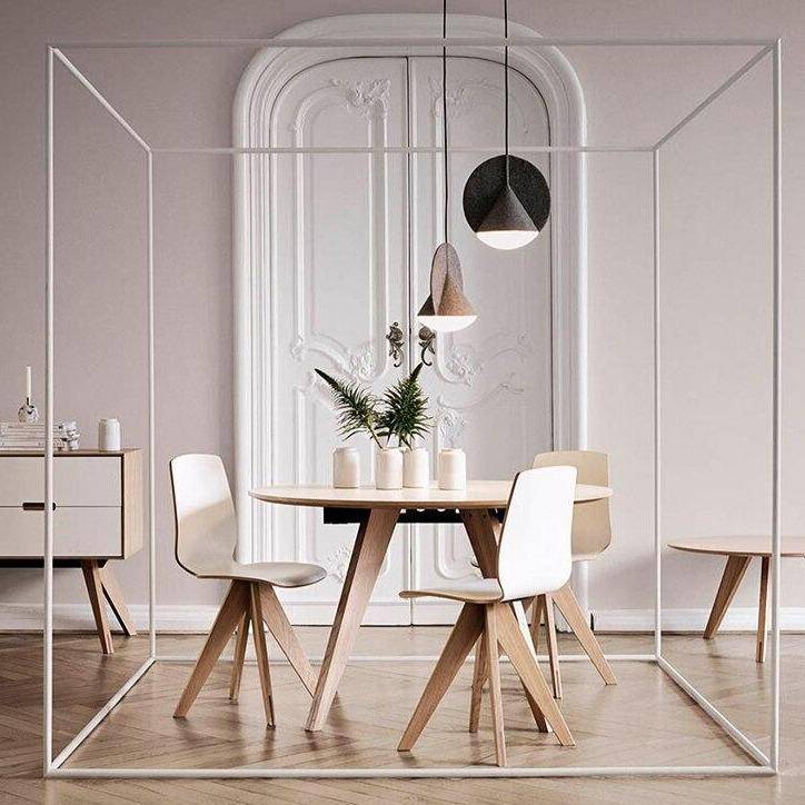 Suspension LED Creative Color Disk.