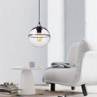 Suspension Loft LED Boule Verre Design