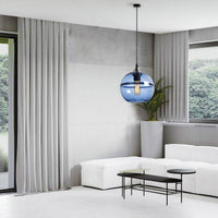 Suspension Loft LED Boule Verre Design