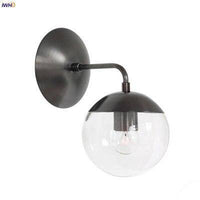 Applique murale LED design en métal avec globe en verre - Light