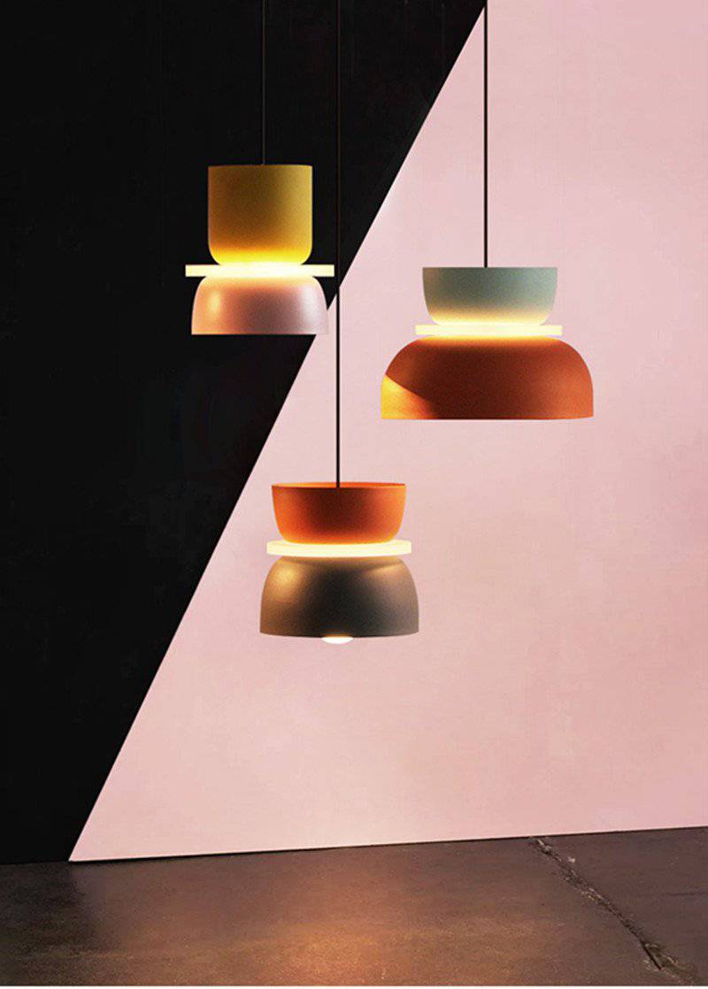 Suspension ColorDôme en métal, design moderne