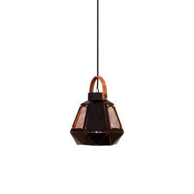Suspension Lumineuse Alu & Bois Dining