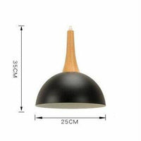 Suspension Demi-Boule Vibrante en Bois - Collection Colorée