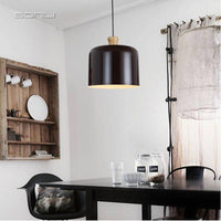Suspension design en aluminium et bois