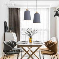 Suspension design en aluminium et bois