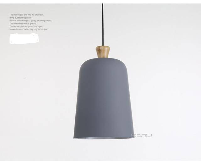 Suspension design en aluminium et bois