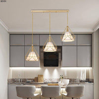 Lustre Conique Doré Vivo