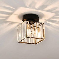 Plafonnier Luxe en Cristal de Verre