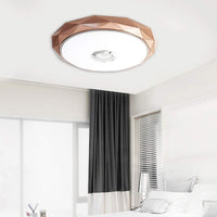 Plafonnier LED Géométrique Rose Gold Dimmable