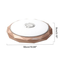 Plafonnier LED Géométrique Rose Gold Dimmable