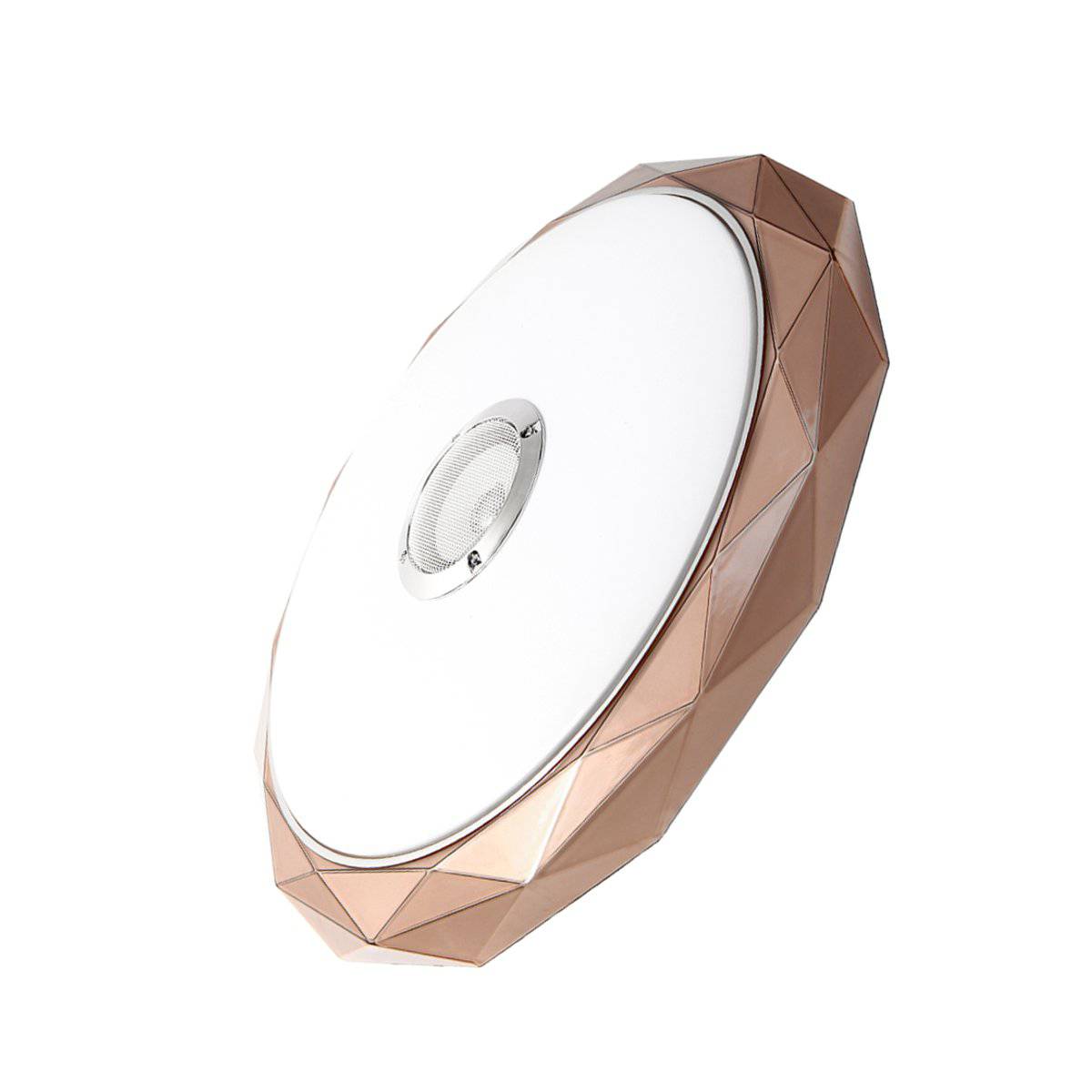 Plafonnier LED Géométrique Rose Gold Dimmable