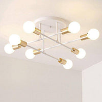Plafonnier design métal multi-lampes Rod