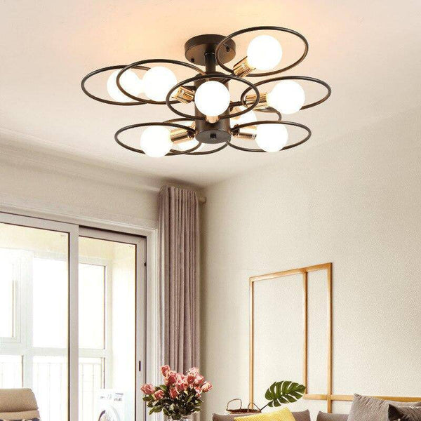 Plafonnier LED Circles - Métal