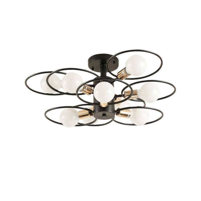 Plafonnier LED Circles - Métal