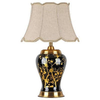 Lampe à poser en céramique LED style Japonais