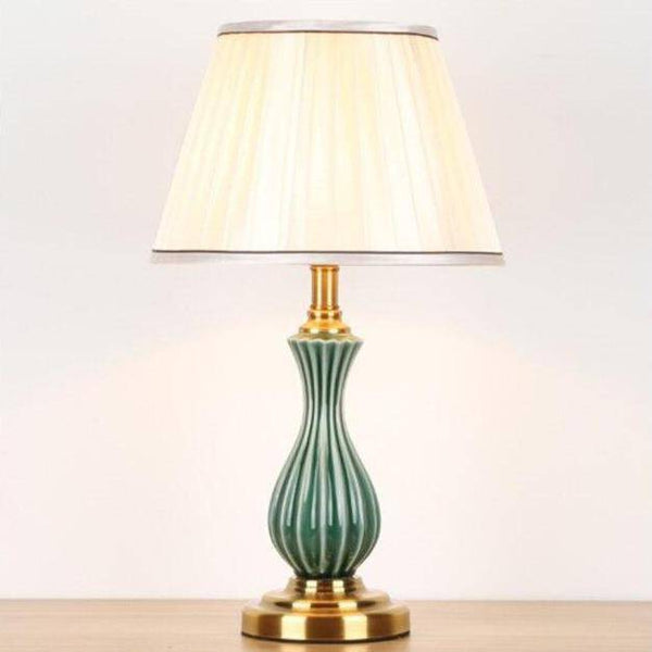 Lampe à poser en céramique LED style Japonais