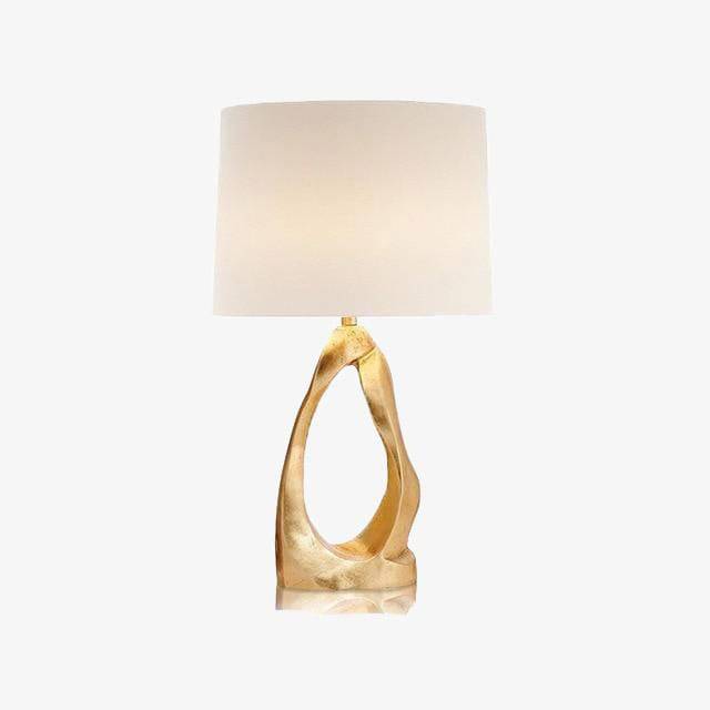 Lampe à poser LED design moderne avec abat-jour blanc - Creative Glow