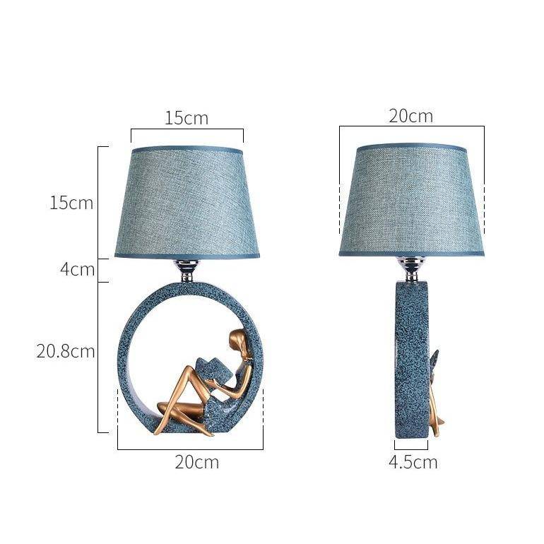 Lampe à poser LED Sculptée