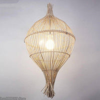 Suspension RustiLED en Rotin Rui
